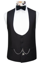 The Montague Classic Black Shawl Dinner Suit Waistcoat