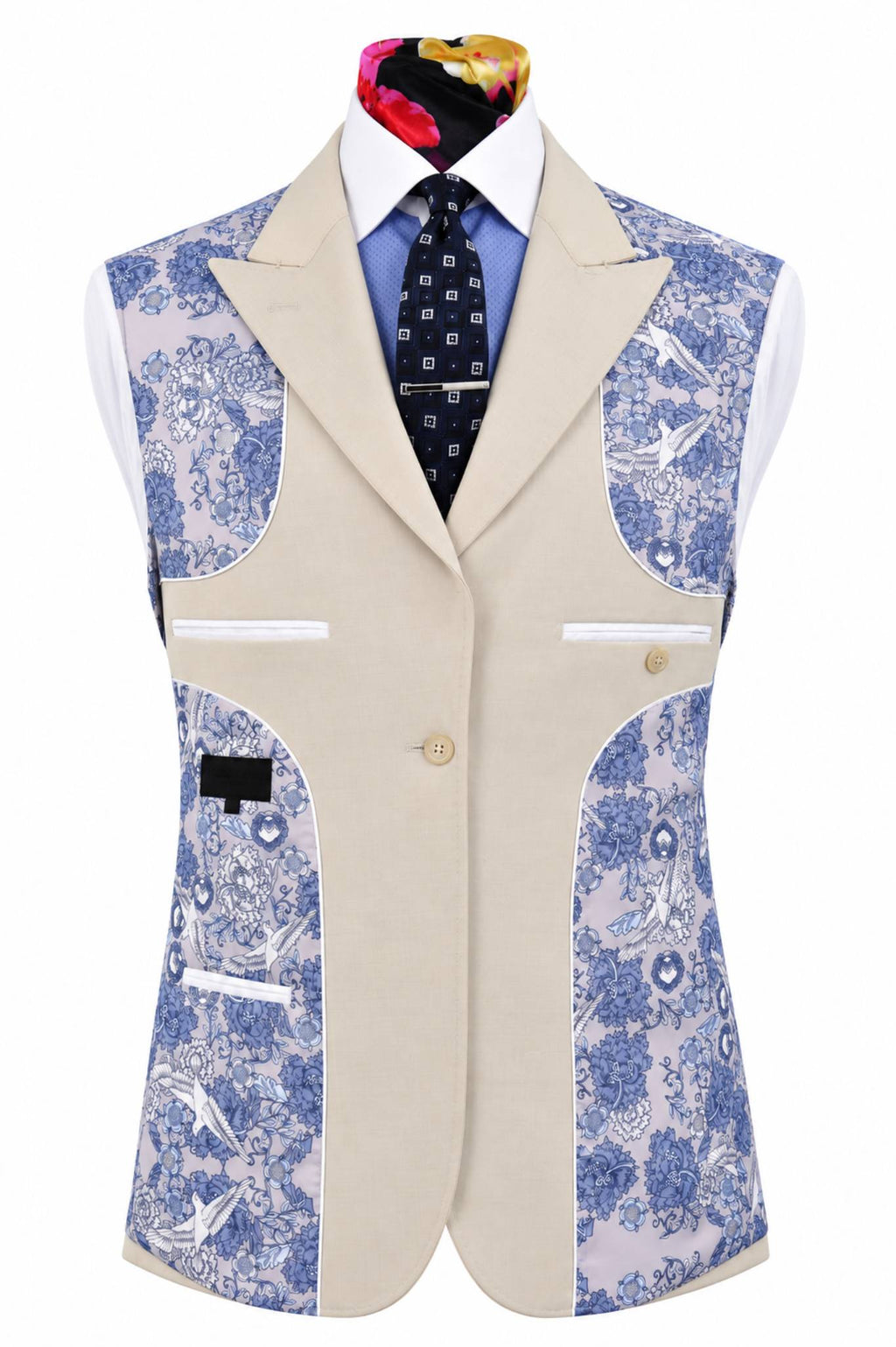 The Blythe Beige Suit