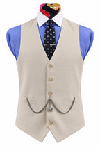 The Blythe Beige Suit