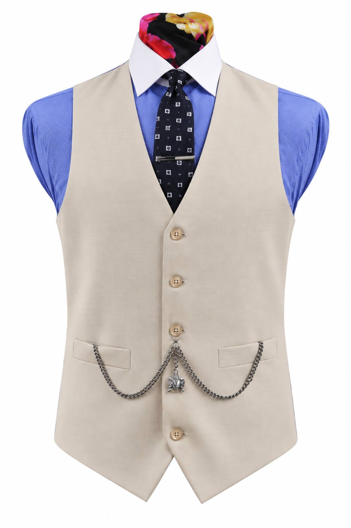 The Blythe Beige Suit