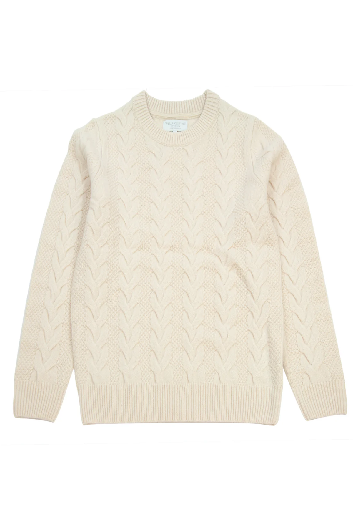 Cable Knit Crew Neck Sweater