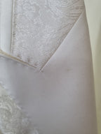 The Connery Alabaster White Dinner Jacket with Subtle Paisley Design