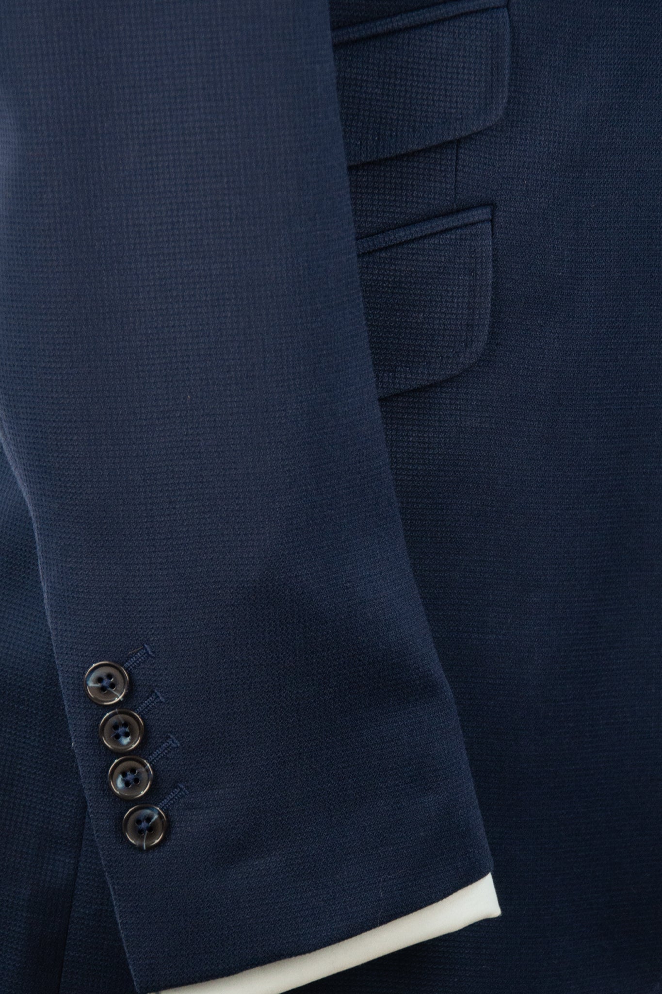 The Hinton Oxford Blue Weave Suit