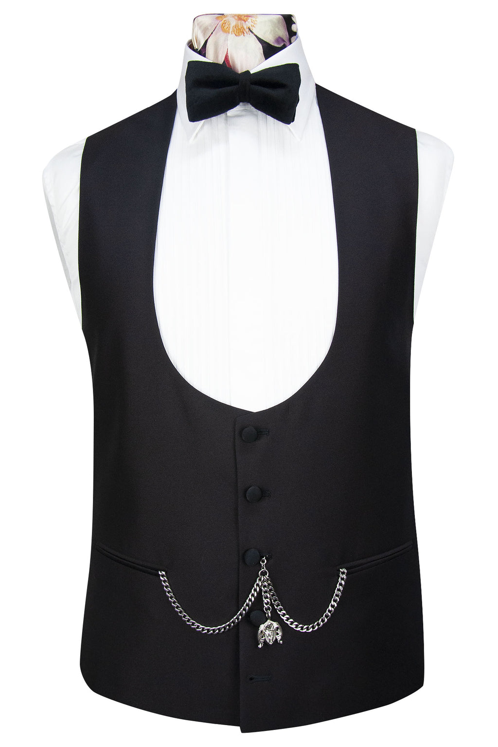 The Remington Black Shawl Dinner Suit