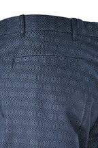 The Wilkinson Blue Hexagon Pattern Suit