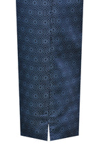 The Wilkinson Blue Hexagon Pattern Suit