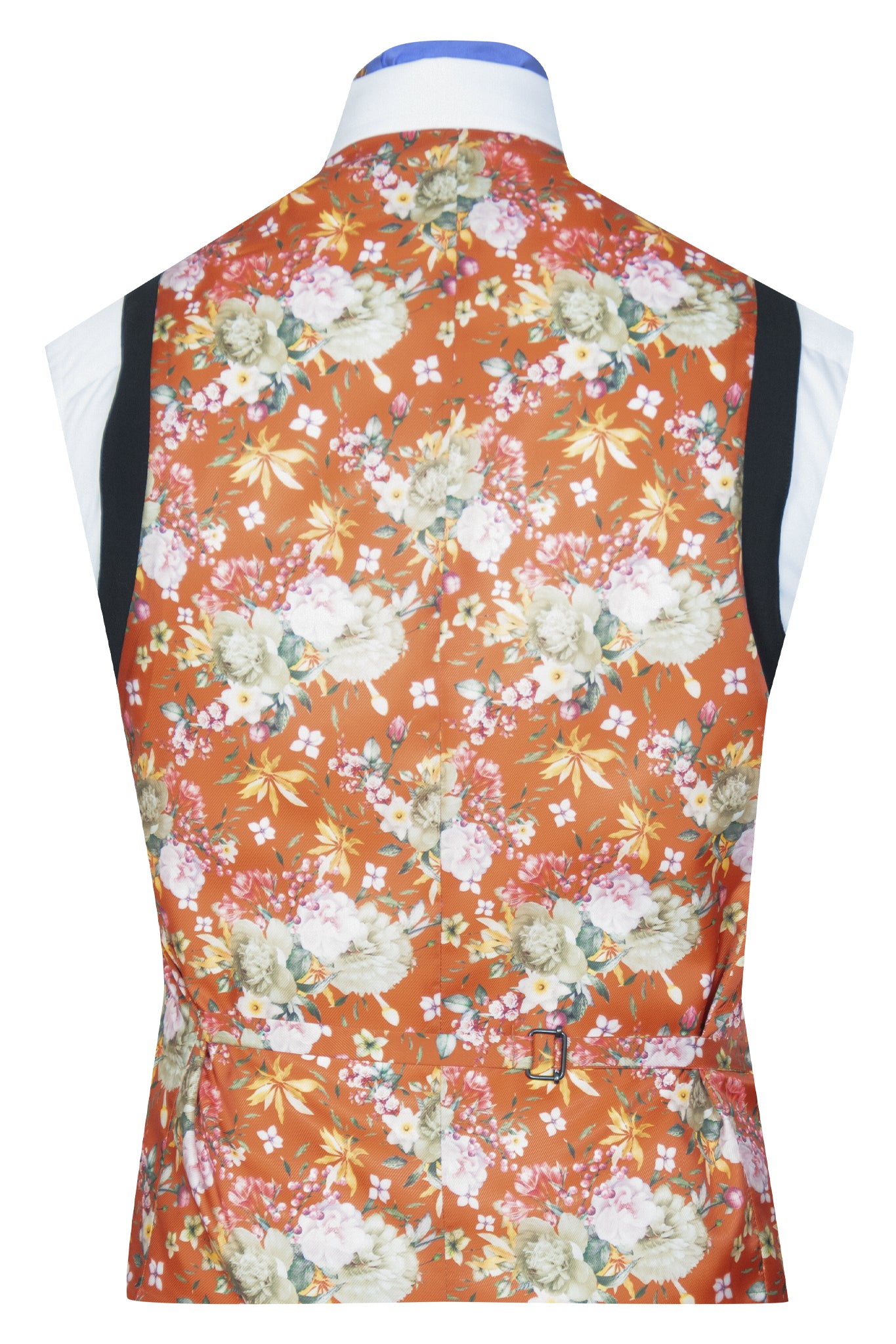 The Gloucester Classic Black Dinner Suit Back Waistcoat