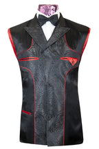 The Carrington Black Floral Dinner Suit