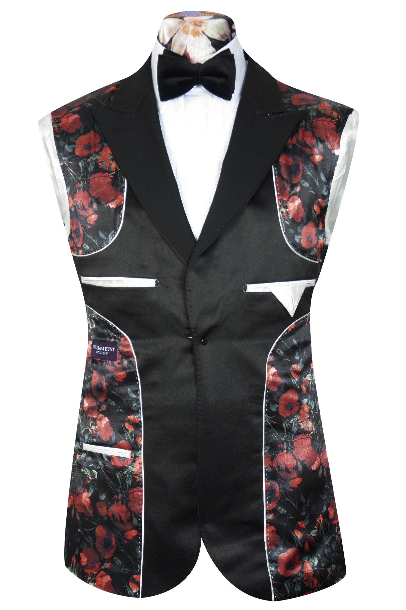 The Wordsworth Purple Label Black Dinner Suit