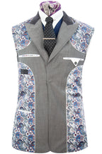 The Ackroyd Silver Suit Lining