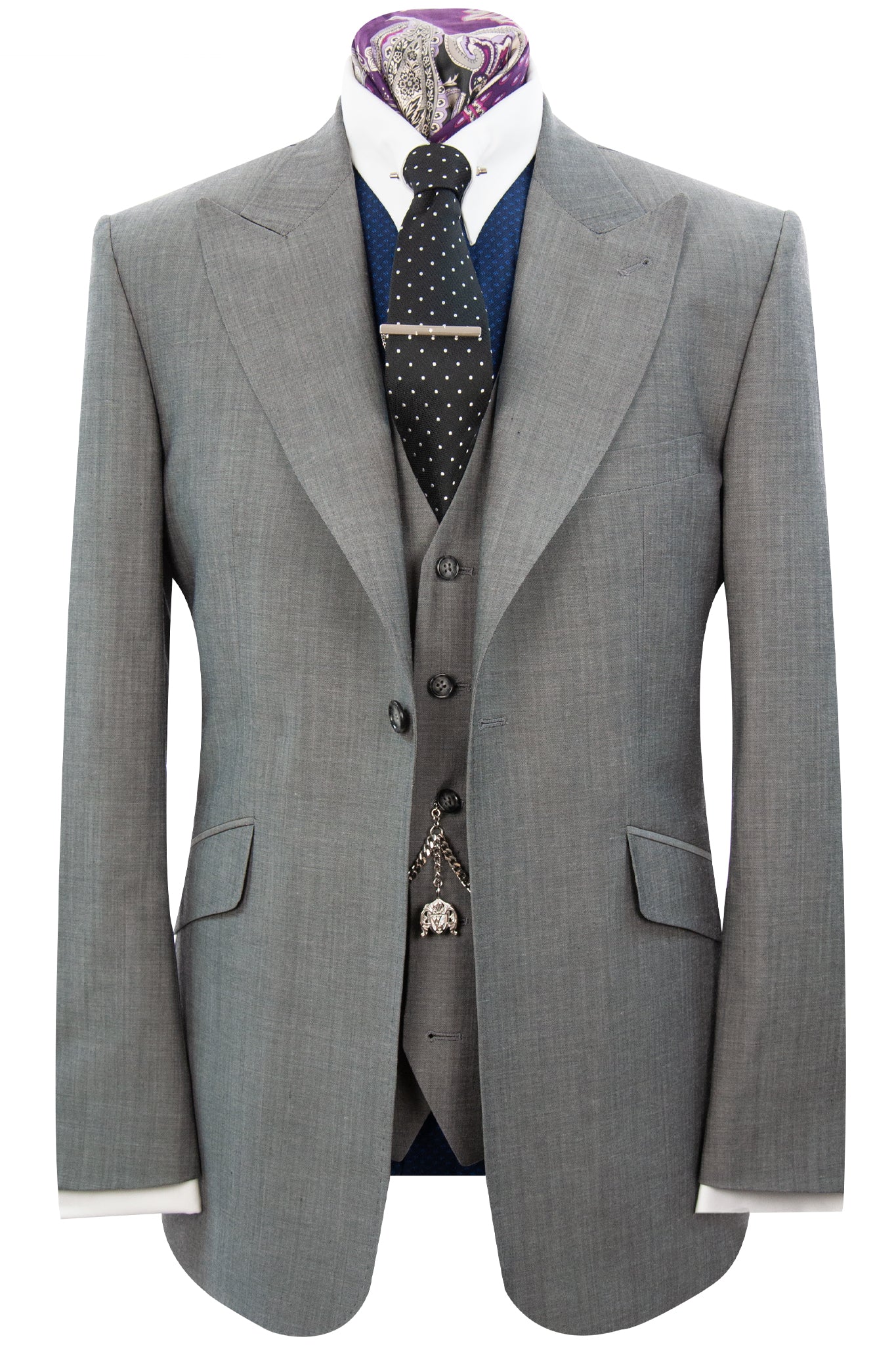 The Ackroyd Silver Suit