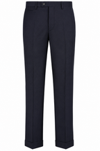 The Cromwell Navy Dot Suit