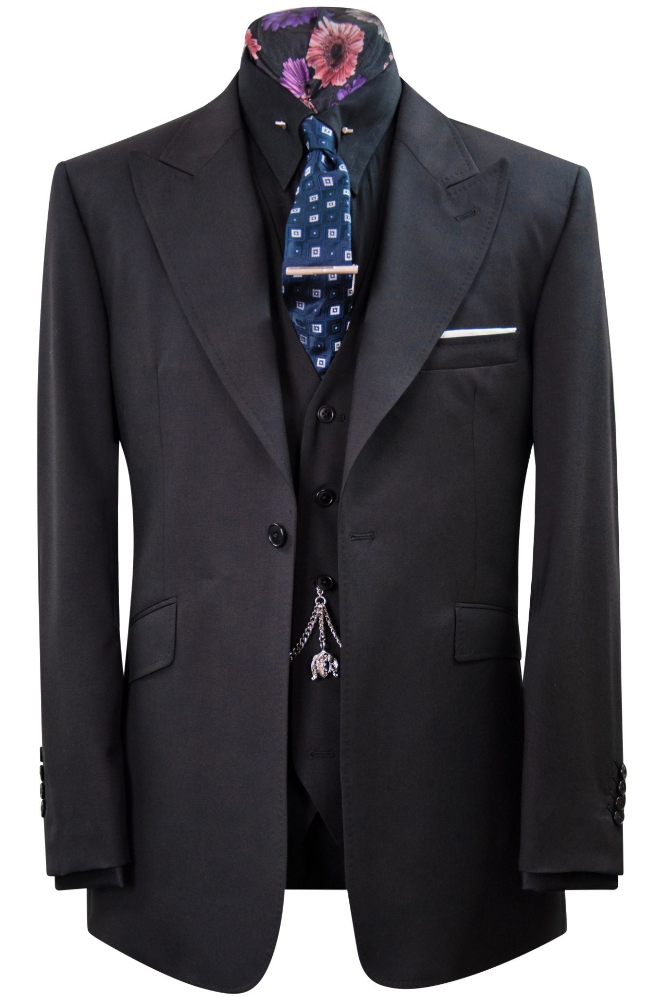 The Kingswell Black Suit