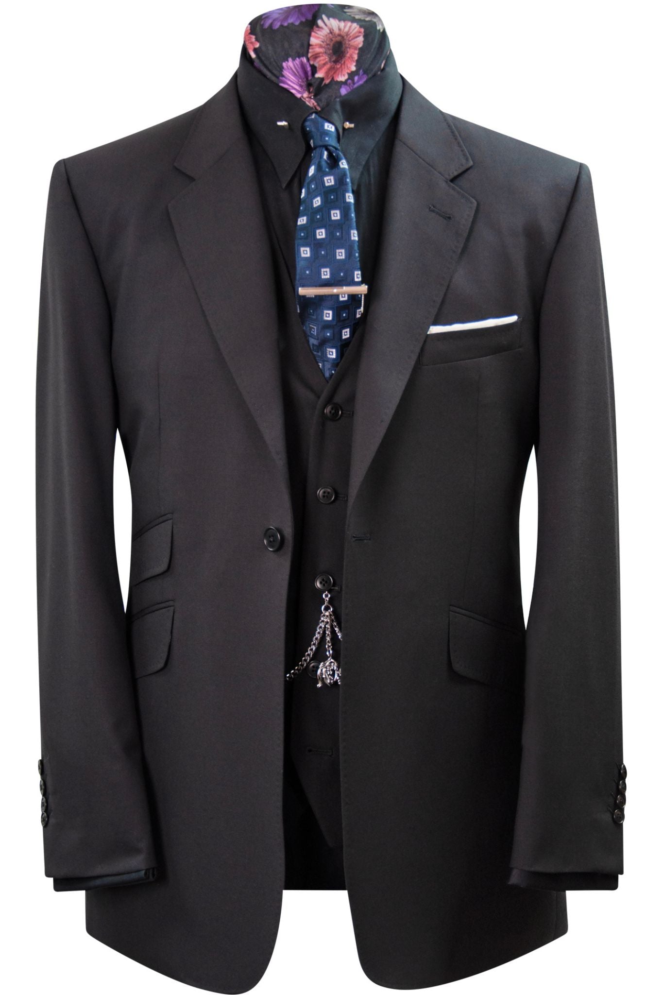 The Saverton Black Suit