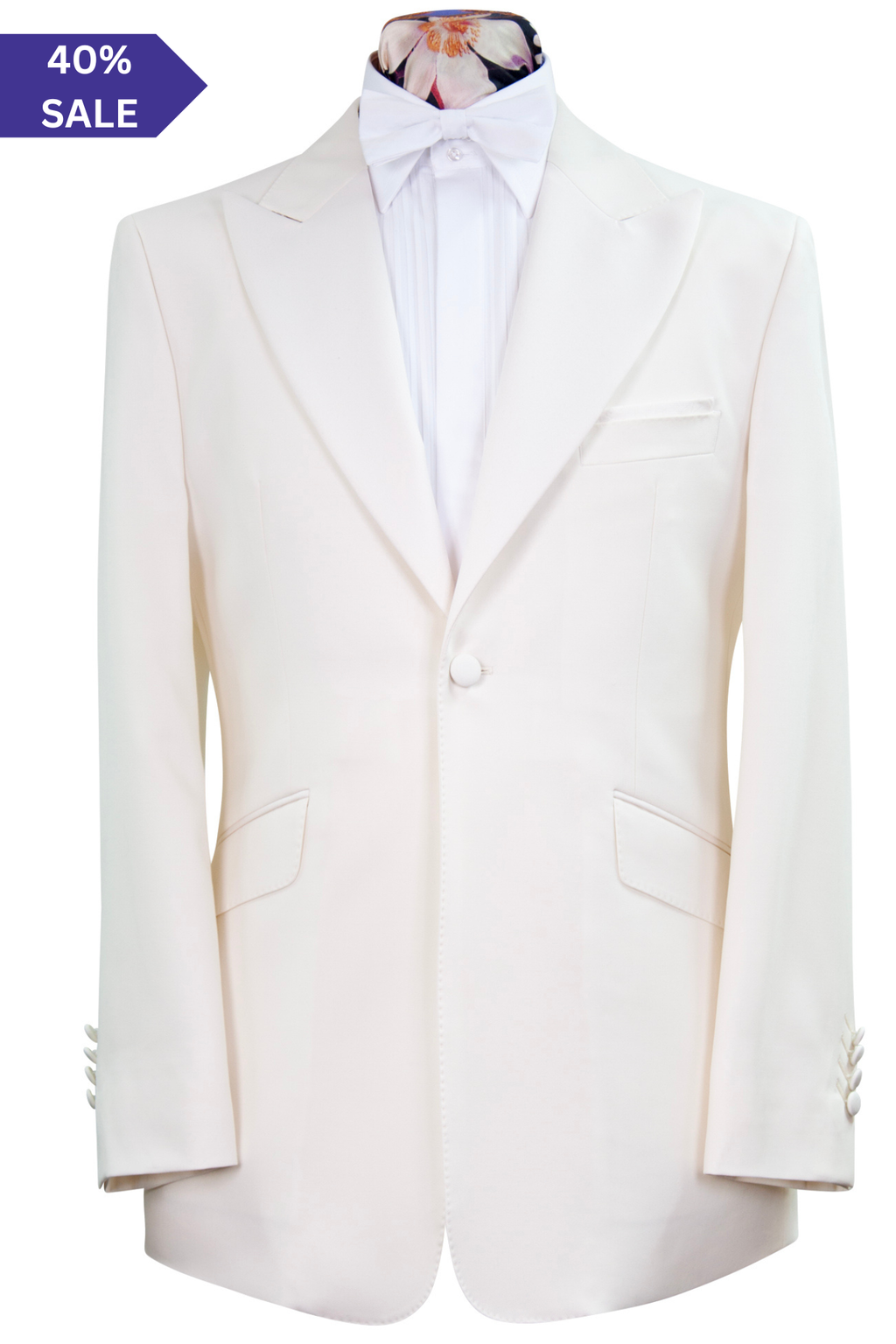 The Langley White Dinner Jacket