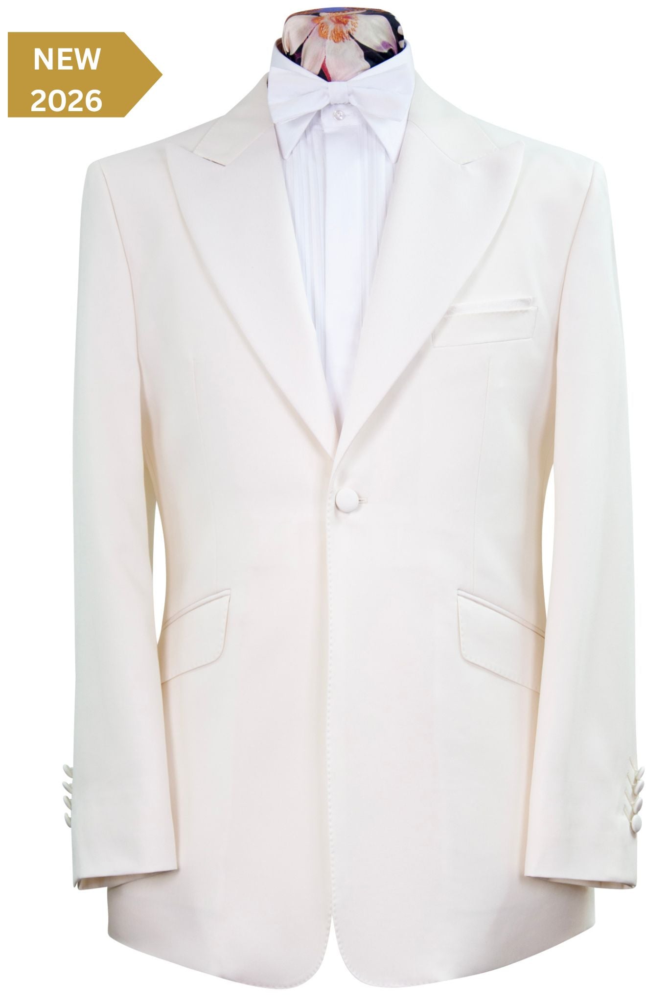 The Langley White Dinner Jacket