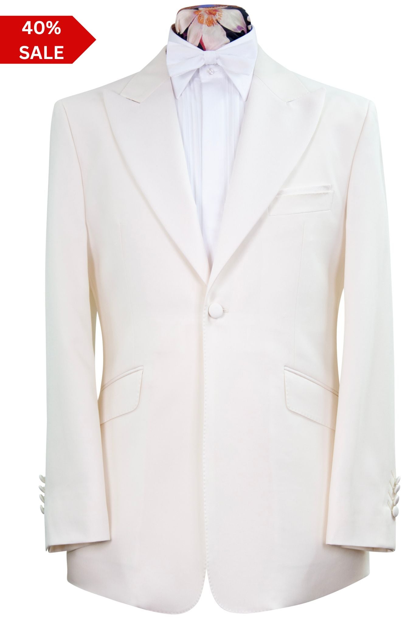 The Langley White Dinner Jacket
