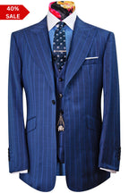 The Marlowe Navy Pinstripe Suit