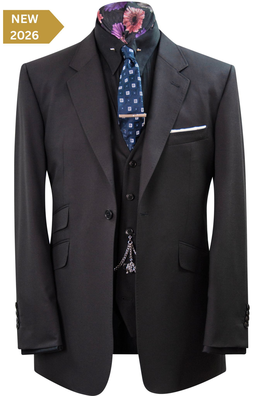 The Saverton Black Suit