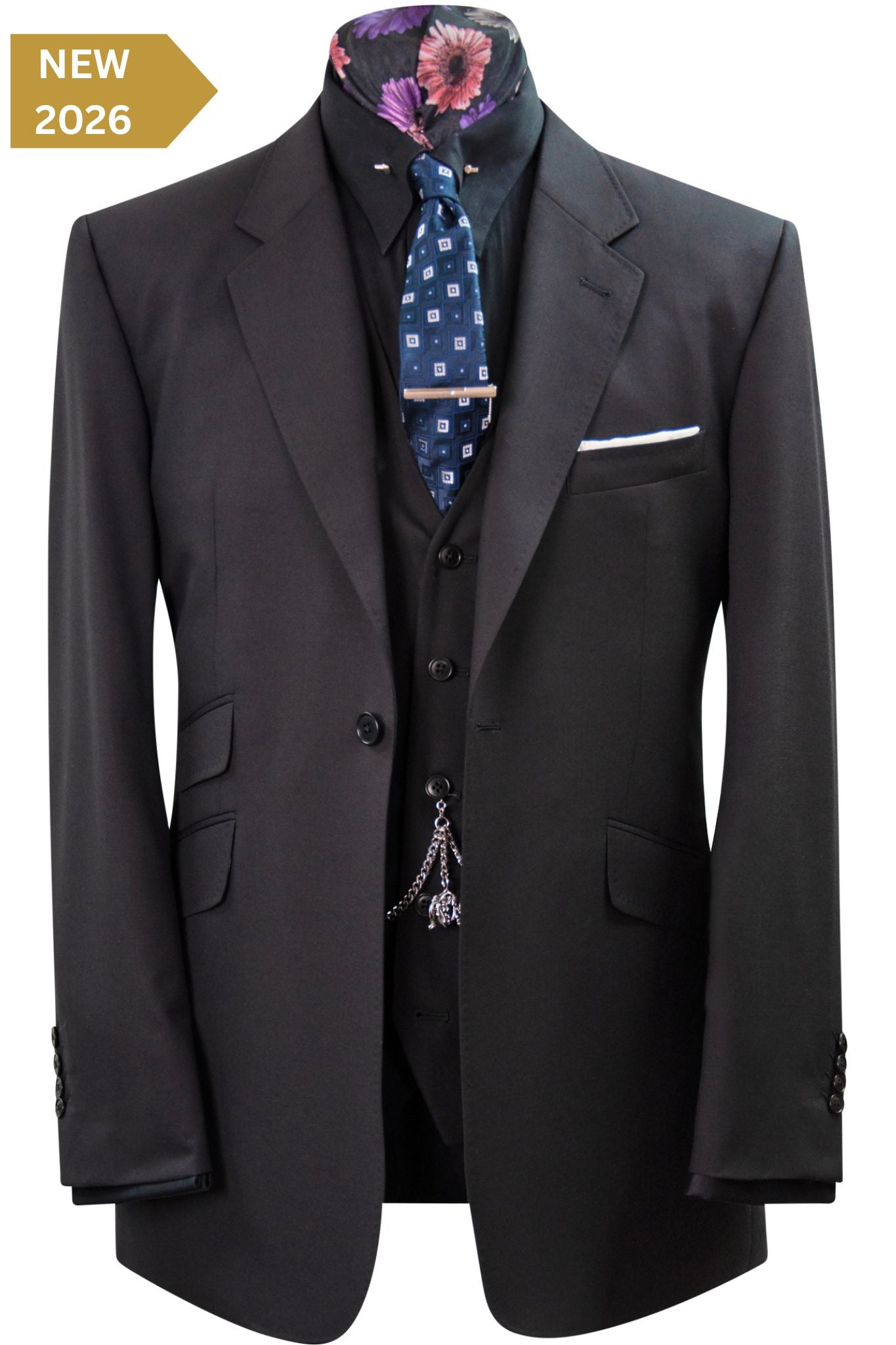 The Saverton Black Suit