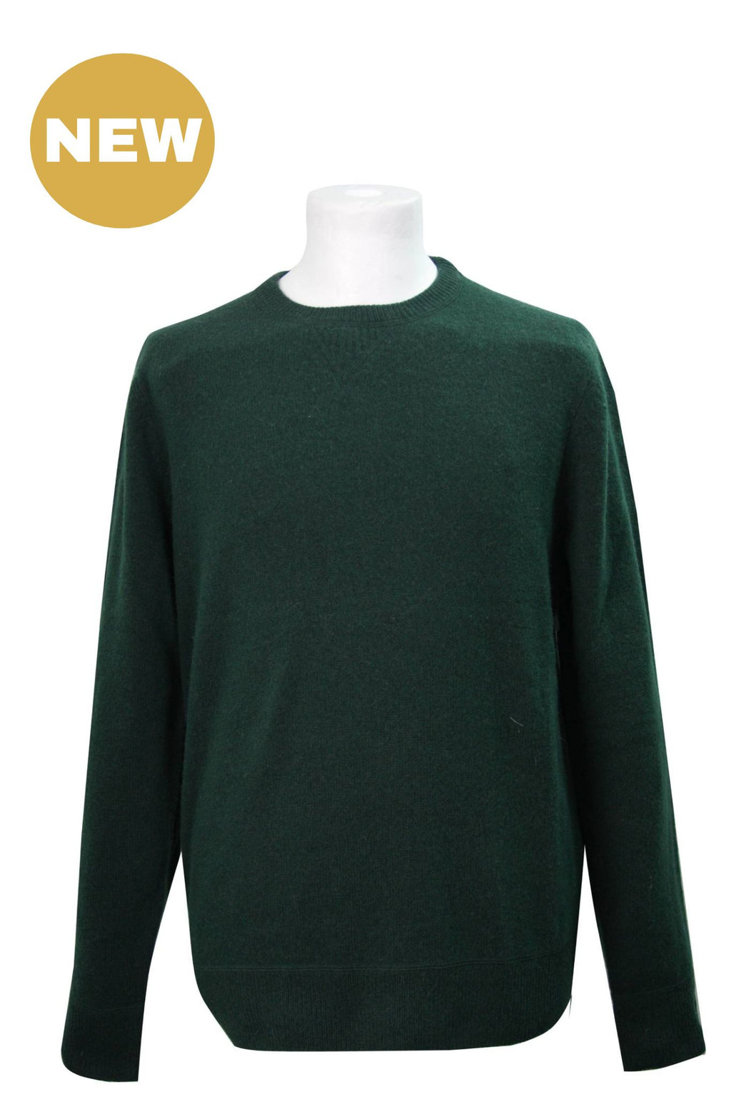 Scarab Coverstitch Lambswool Blend Crew Jumper