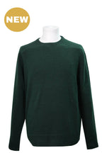Scarab Coverstitch Lambswool Blend Crew Jumper