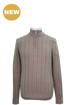 Mouse Melange Zip Pullover