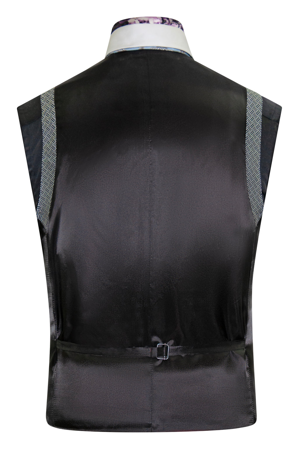 The Wickford Black and White Geometric Dinner Suit