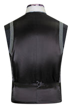 The Wickford Black and White Geometric Dinner Suit