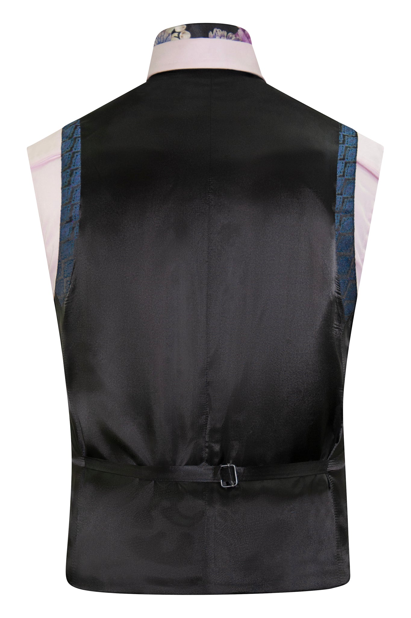 The Kensley Navy and Black with Subtle Purple Accents Dinner Suit