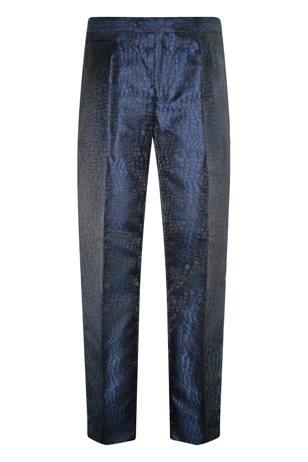 The Ravensbury Navy and Black Pattern Suit