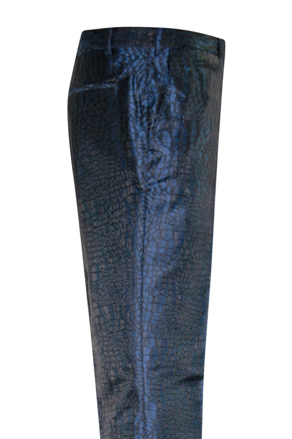 The Ravensbury Navy and Black Pattern Suit