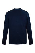 Navy High Break Half Milano Cardigan