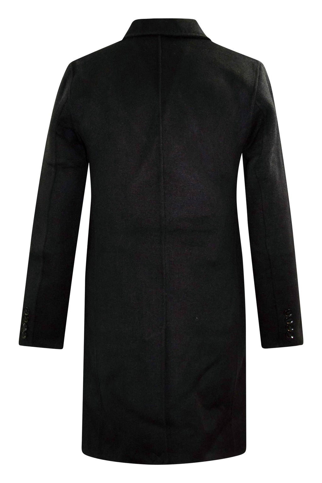 Black Knit Coat