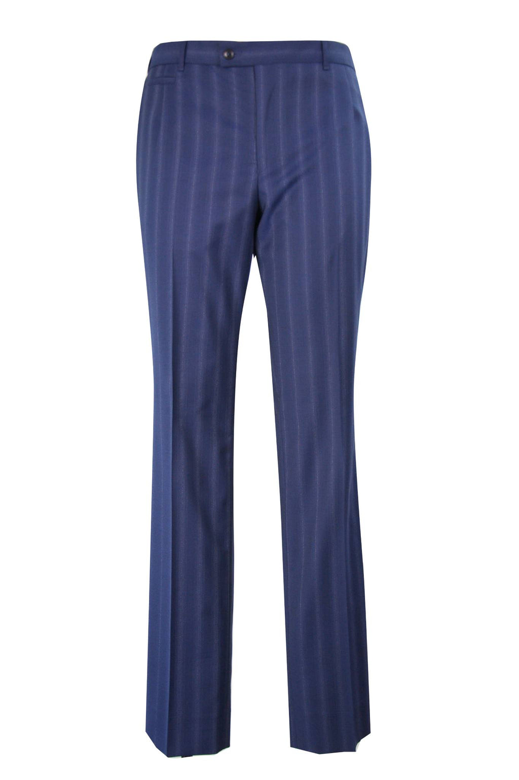 The Fenwick Navy With White Pinstripe Suit