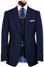 The Harrington Navy Dot Suit