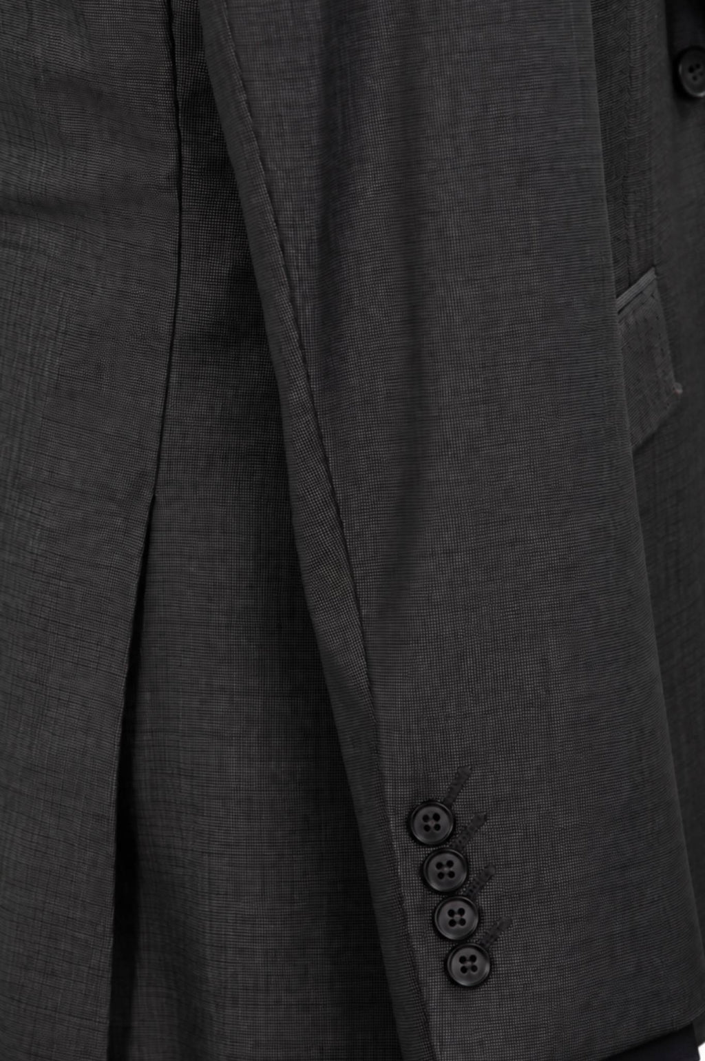 The Eaton Grey Pin Dot Suit