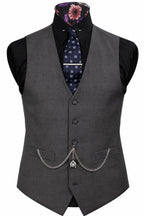 The Eaton Grey Pin Dot Suit