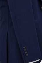 The Harrington Navy Dot Suit