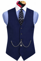 The Harrington Navy Dot Suit