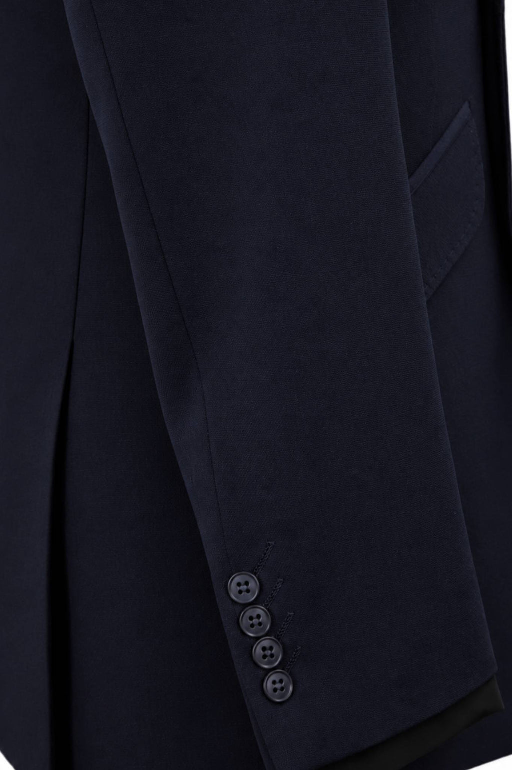 The Cromwell Navy Dot Suit
