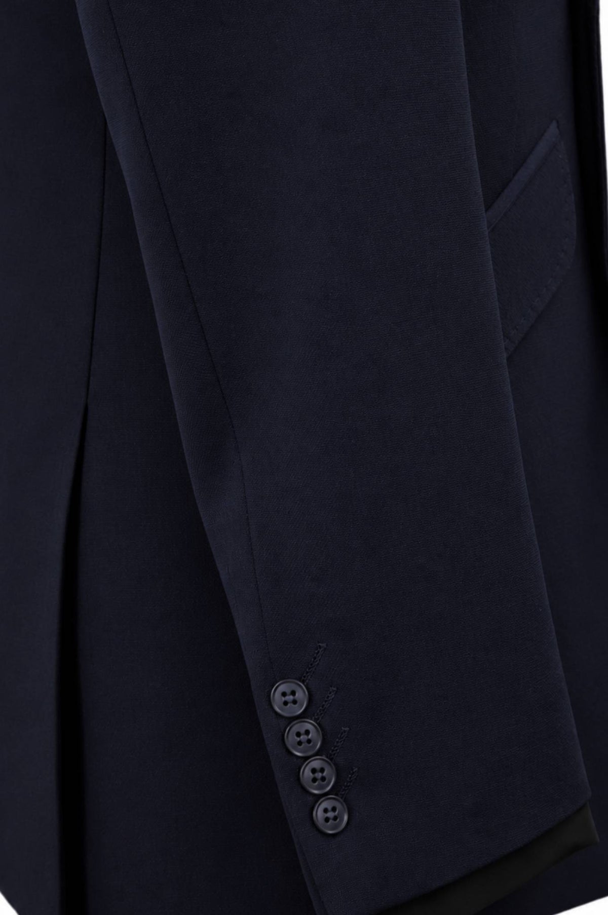 The Cromwell Navy Dot Suit