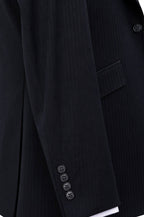 The Woodlands Navy Tonal Stripe Suit