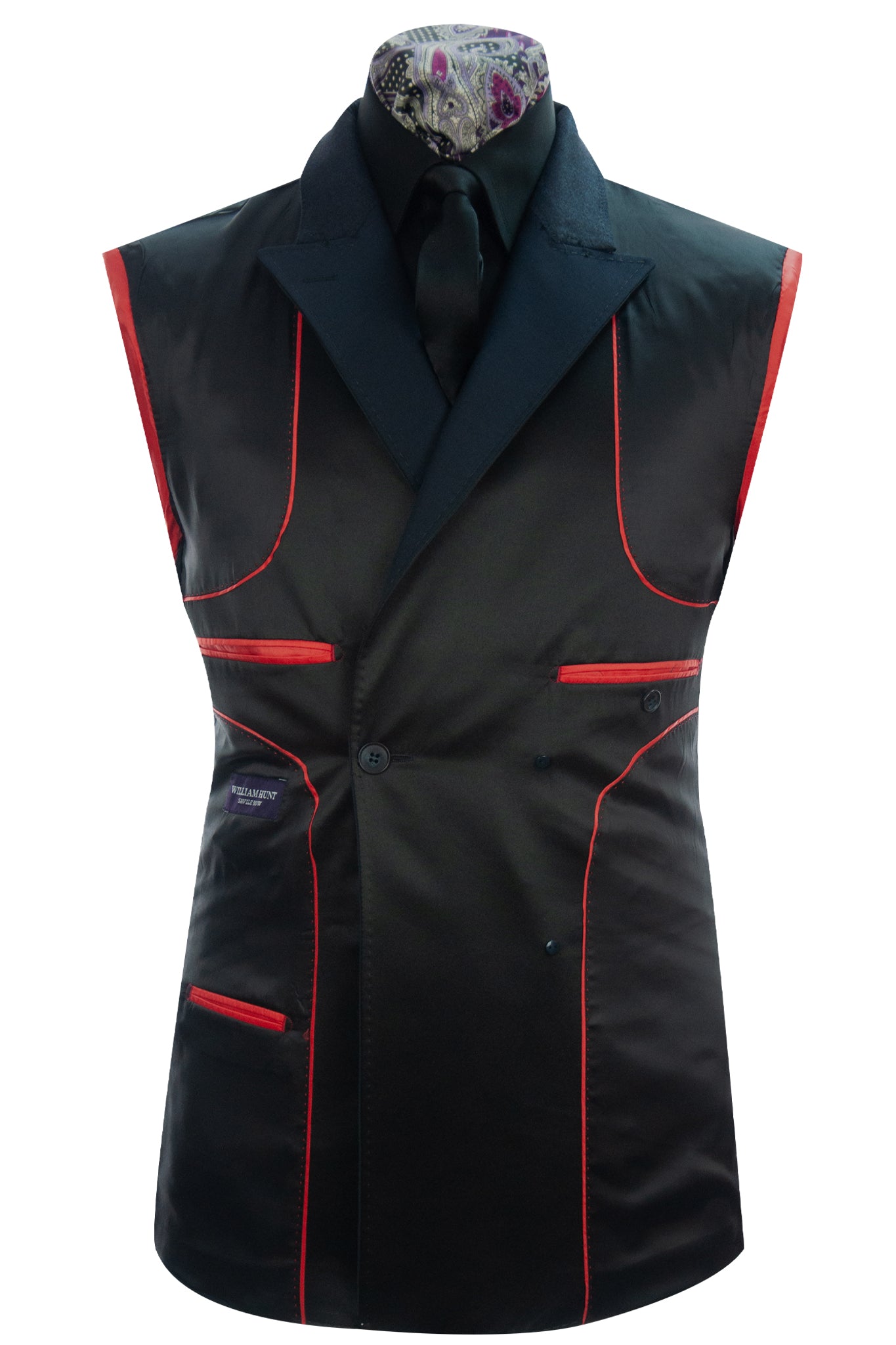 The Beckenham Midnight Navy Double Breasted Suit – William Hunt