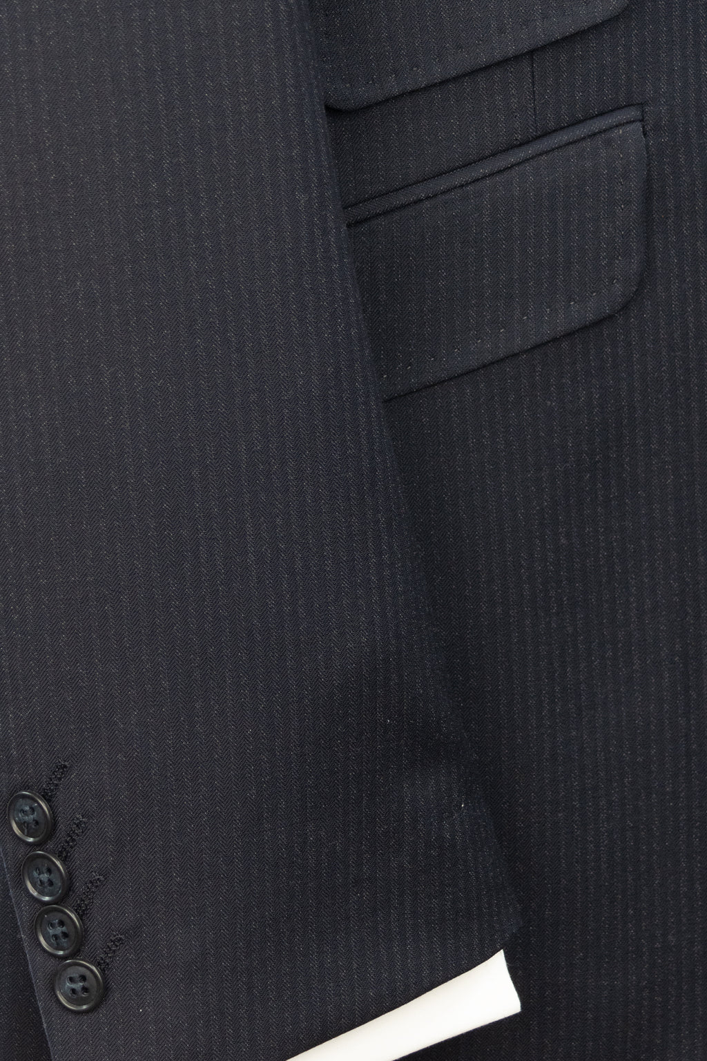 The Conan Navy Herringbone Suit
