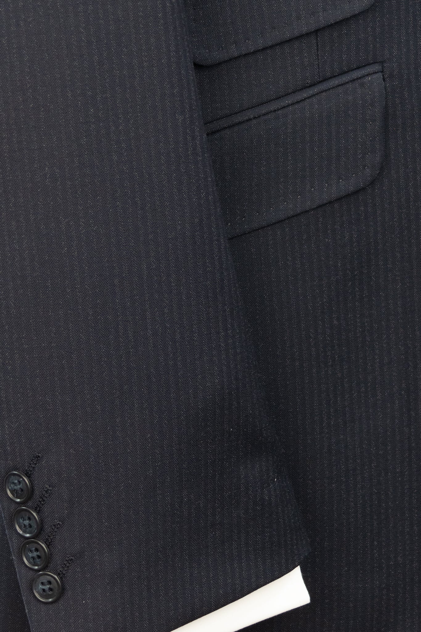 The Conan Navy Herringbone Suit