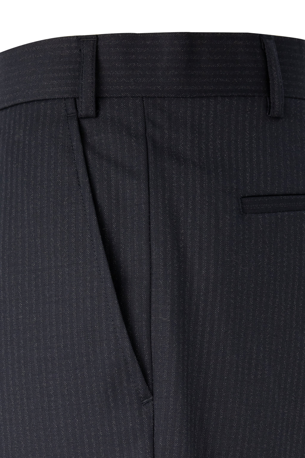 The Conan Navy Herringbone Suit