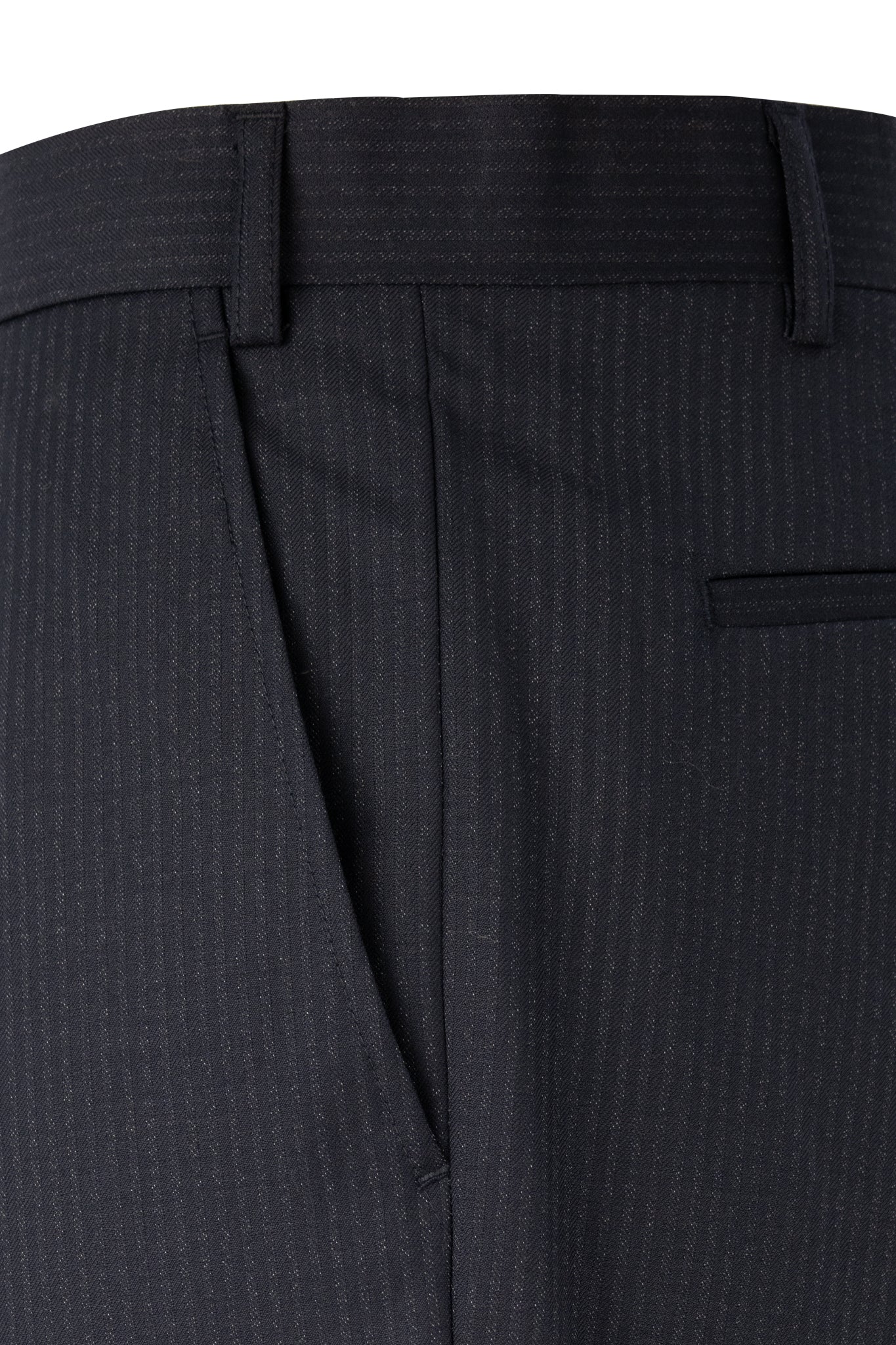 The Conan Navy Herringbone Suit