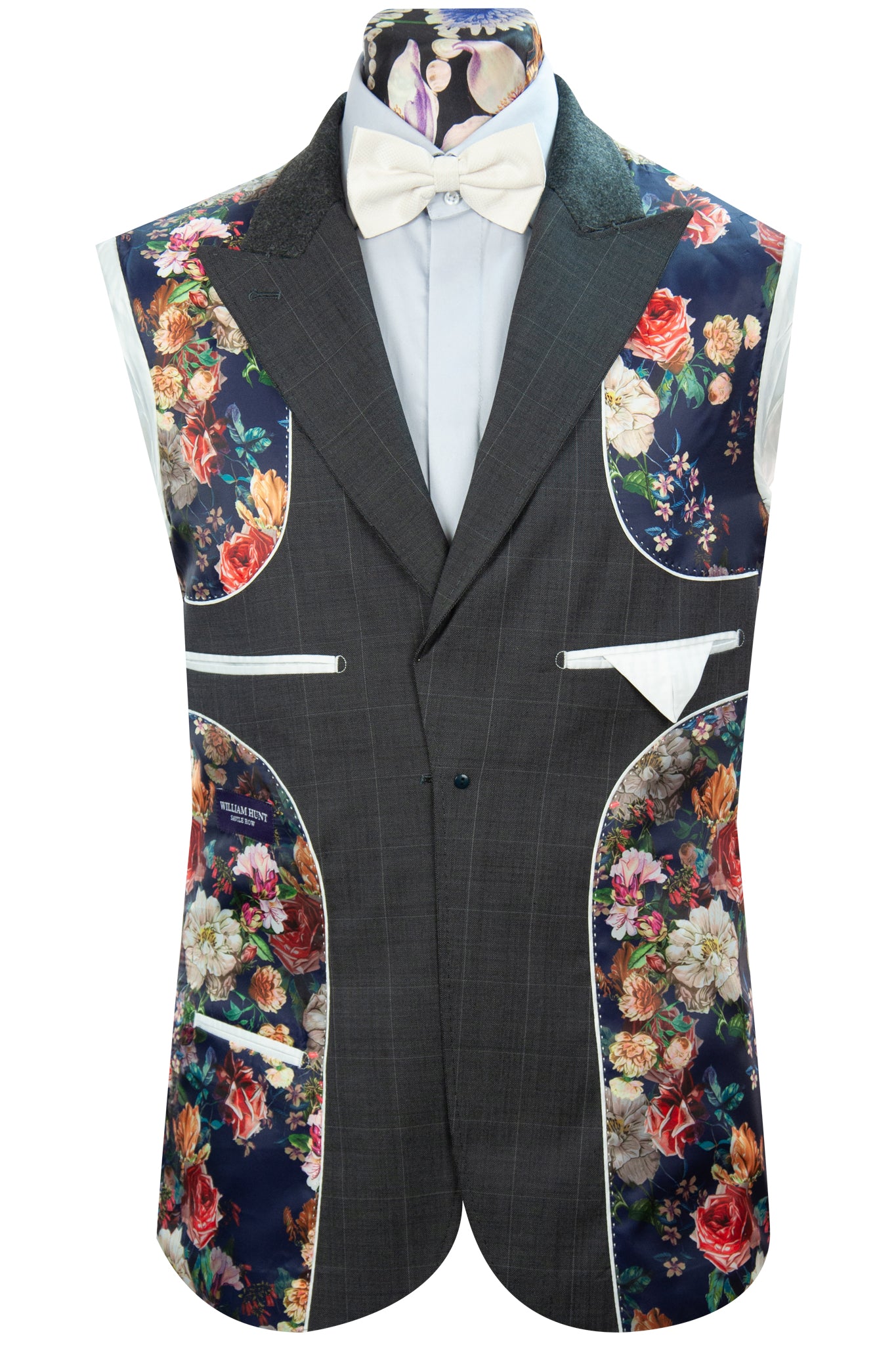 The Rowling Grey Windowpane Suit