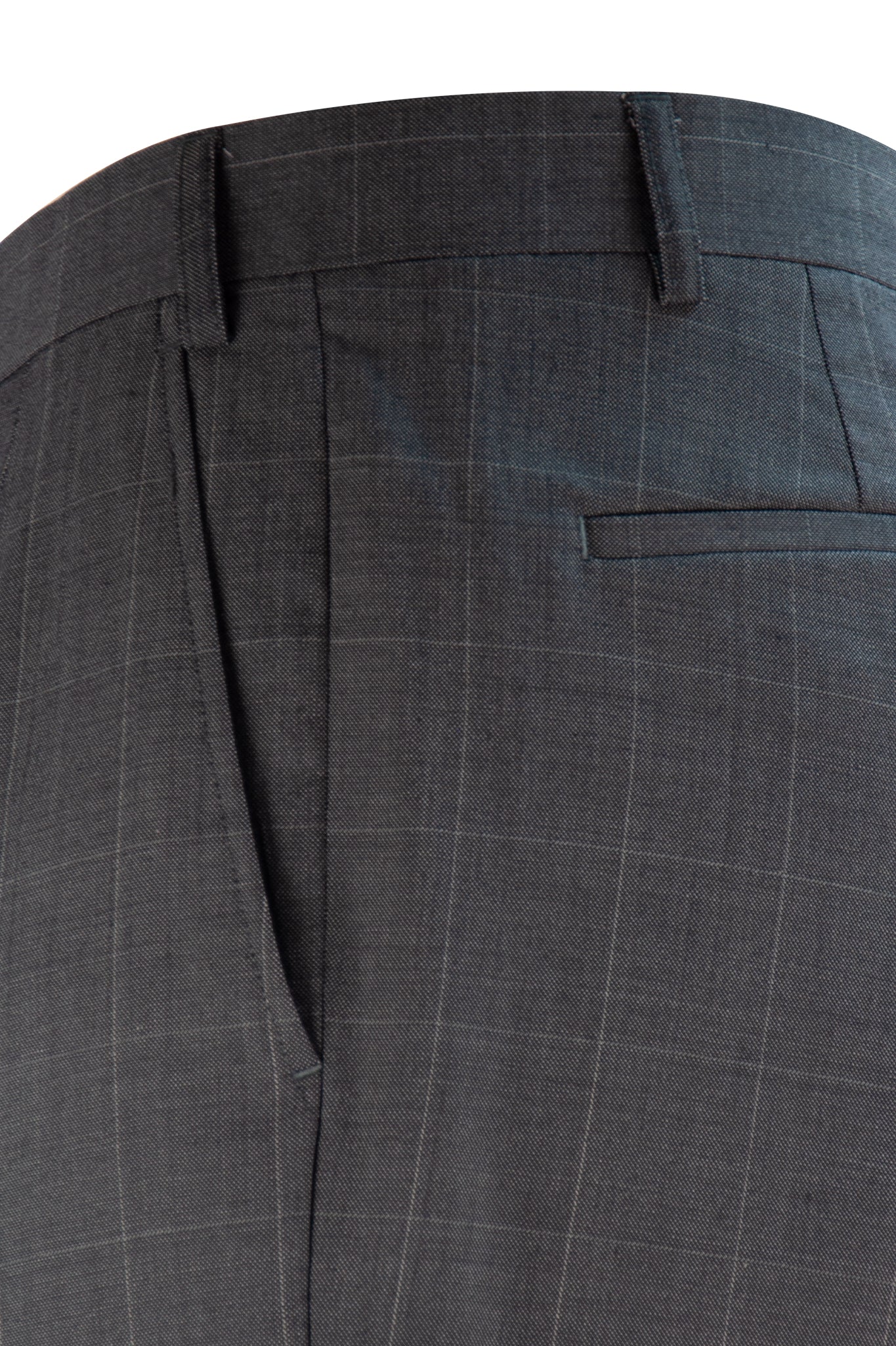 The Rowling Grey Windowpane Suit